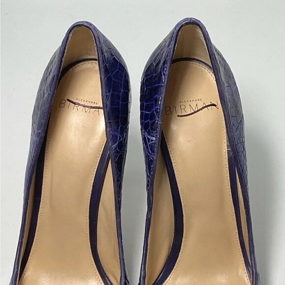 Alexandre Birman Croc-embossed pumps size 36 - Picture 3 of 11